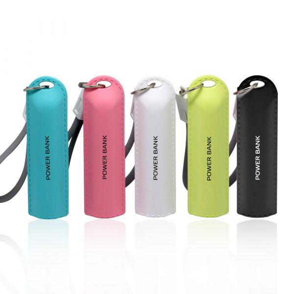 Mini-wholesale-cute-candy-keychain-portable-mobile-charger-leather-power-bank