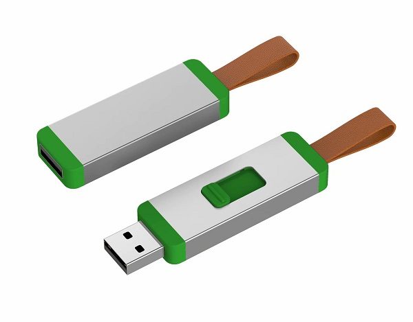New-design-USB-stick-usb-flip-drive-as-promotional-gift-green