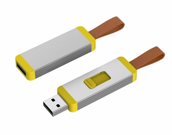 New-design-USB-stick-usb-flip-drive-as-promotional-gift-yellow