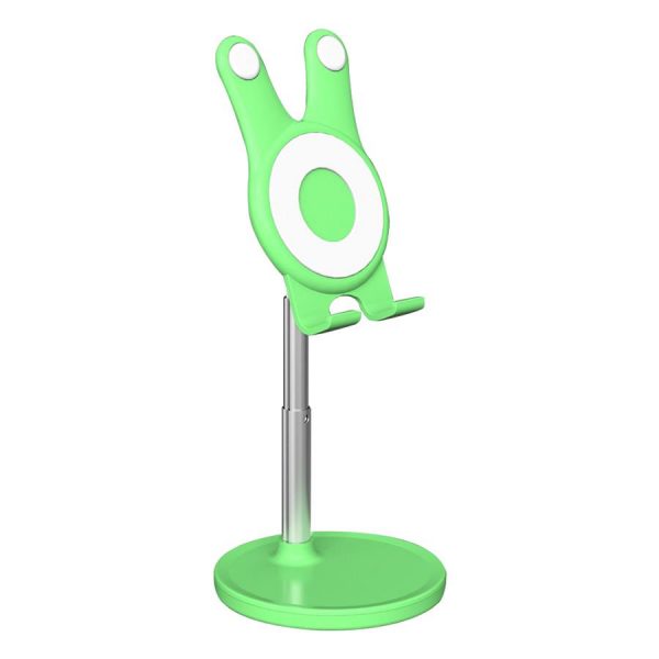 Angel-Height-adjustable-stable-phone-stand-desk-mobile-phone-holder-for-iPad-tablet-green