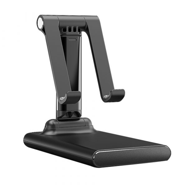 Folding-Smart-Phone-Stand-with-Power-Bank-6000mAh-black