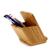 Eco-friendly-Bamboo-10W-Wireless-Charger-with-Pen-Pot-7