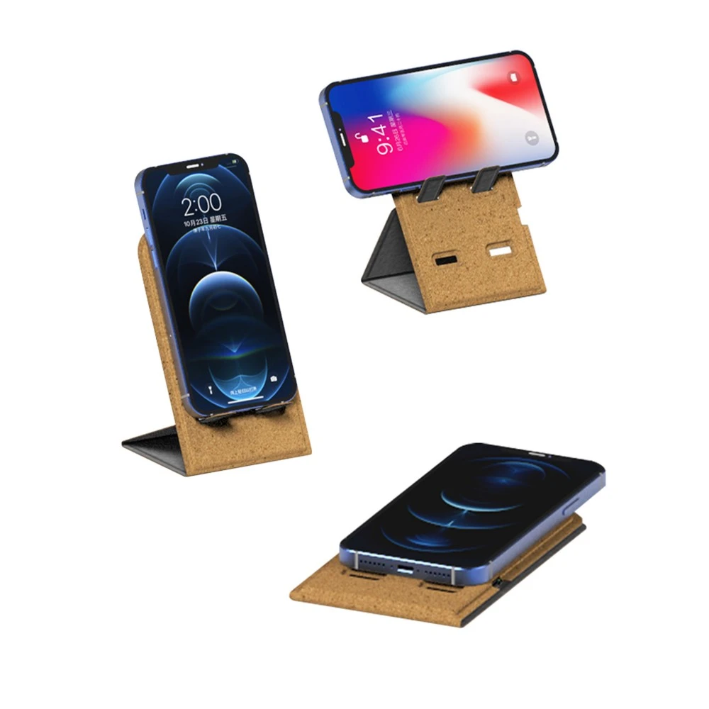 Eco-friendly-Folding-Cork-Phone-Stand-With-Wireless-Charger-Pad-4