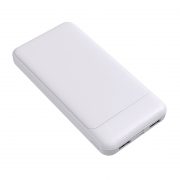 Slim-powerbank-10,000mAh-mobile-phone-charger-white