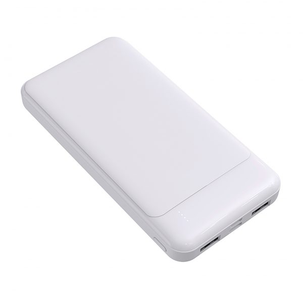 Slim-powerbank-10,000mAh-mobile-phone-charger-white